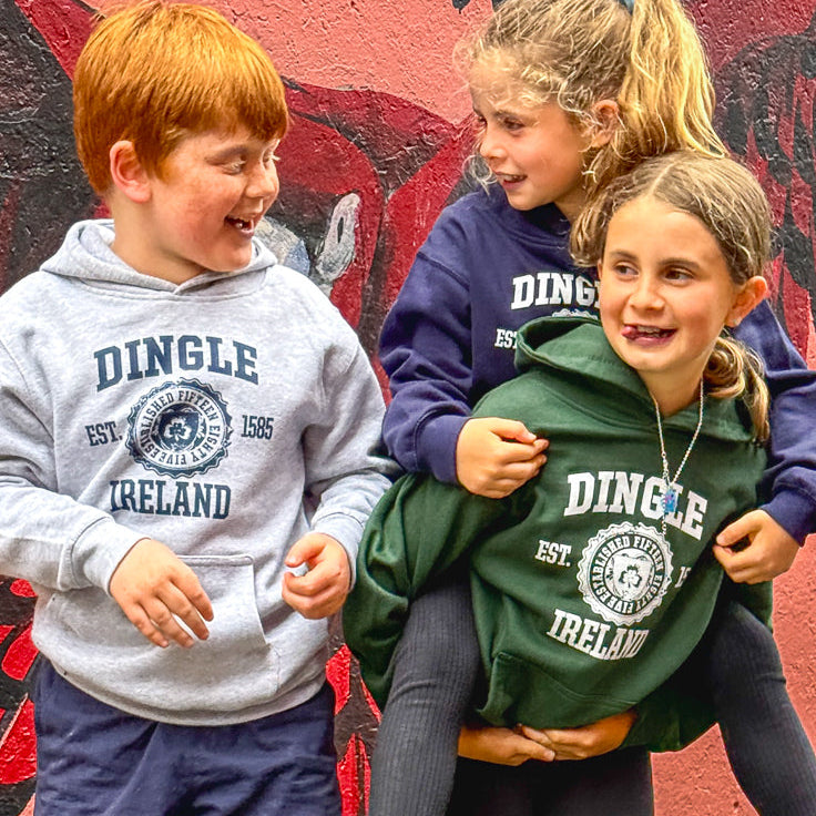 Featuring our Dingle design, this soft and comfortable hoodie is perfect for everyday wear, holidays and keeping warm on cooler Irish days.