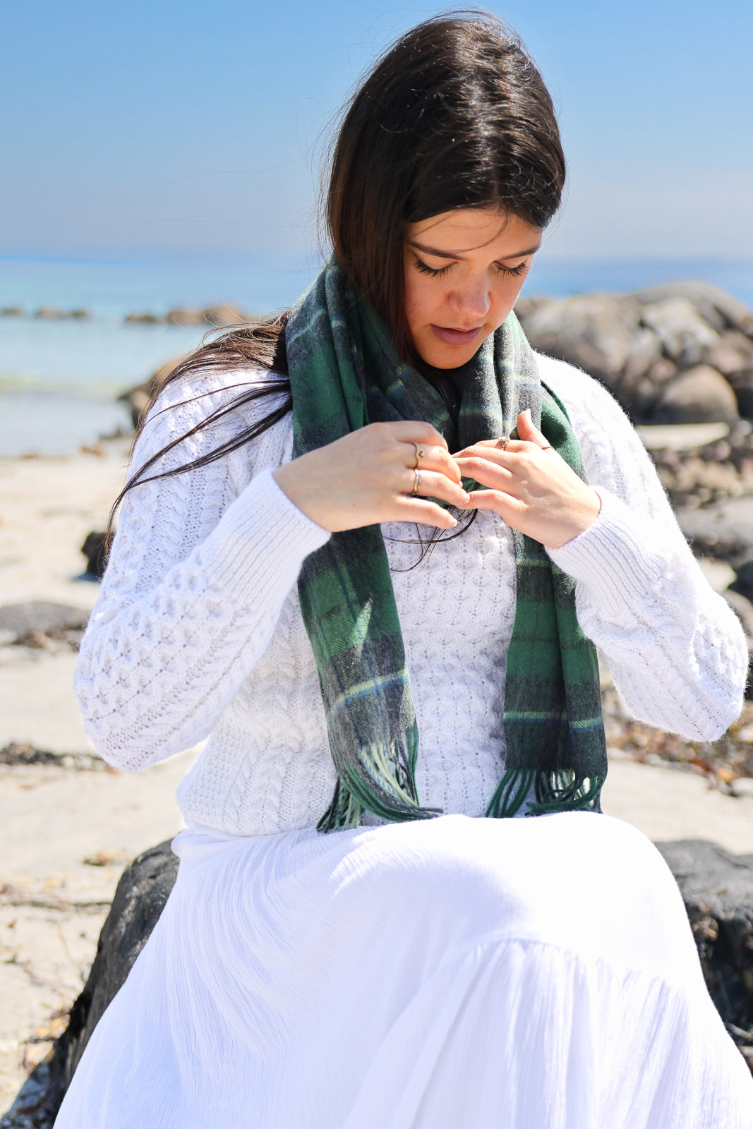 Eask Tower - 100% Lambswool Scarf