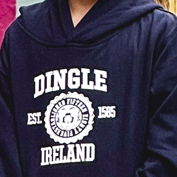 Featuring our Dingle design, this soft and comfortable hoodie is perfect for everyday wear, holidays and keeping warm on cooler Irish days.