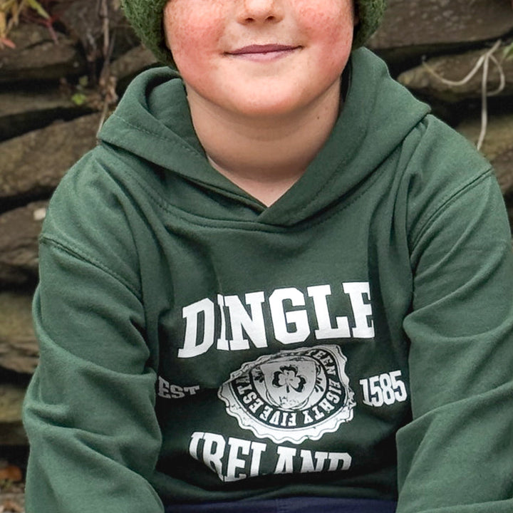 Featuring our Dingle design, this soft and comfortable hoodie is perfect for everyday wear, holidays and keeping warm on cooler Irish days.