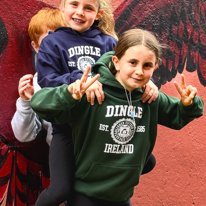 Featuring our Dingle design, this soft and comfortable hoodie is perfect for everyday wear, holidays and keeping warm on cooler Irish days.