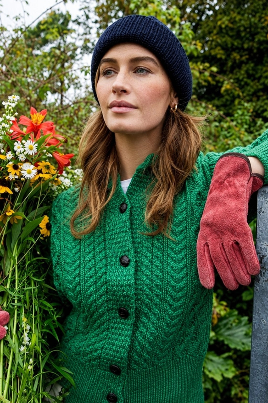 Aran Cardigan with a modern feel